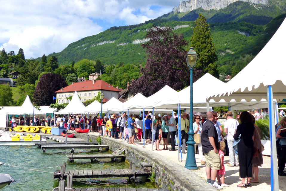 Fete Du Livre Talloires Camping Annecy International